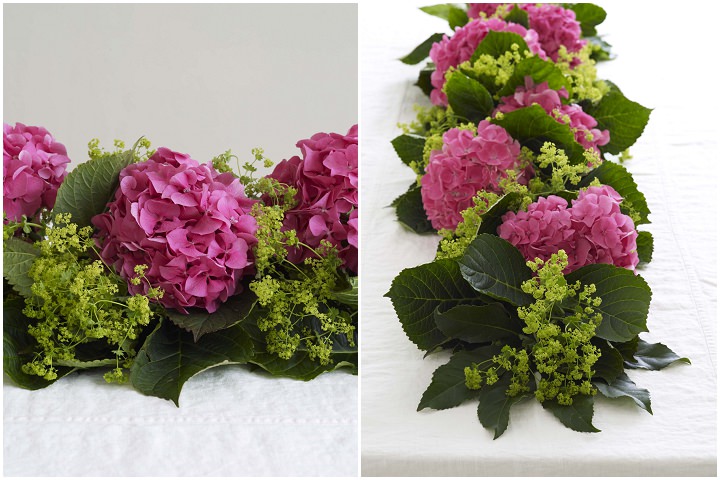 DIY Tutorial: Hydrangea Garland  Boho Weddings™ For the Boho Luxe 