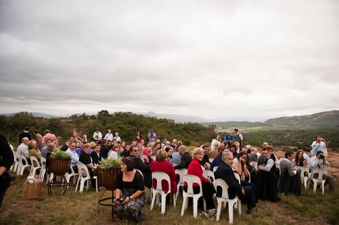 rustic outdoor wedding