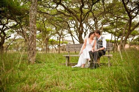 rustic outdoor wedding