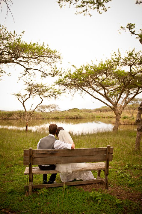 rustic outdoor wedding