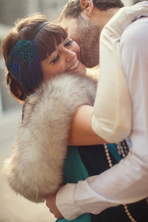 1920s engagement shoot