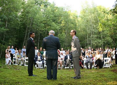 rustic outdoor wedding
