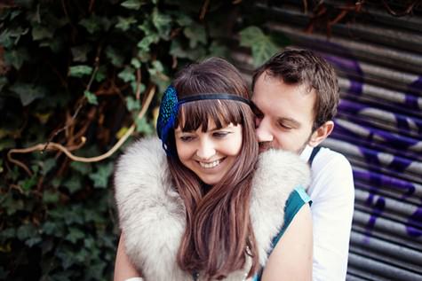 1920s engagement shoot