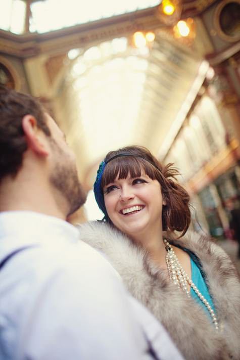 1920s engagement shoot