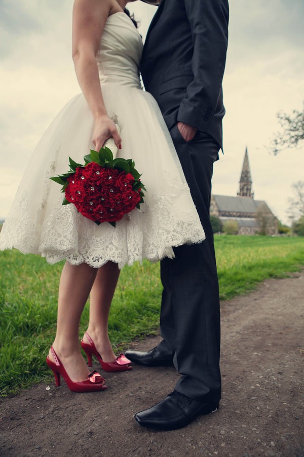 Gangster style wedding dresses online