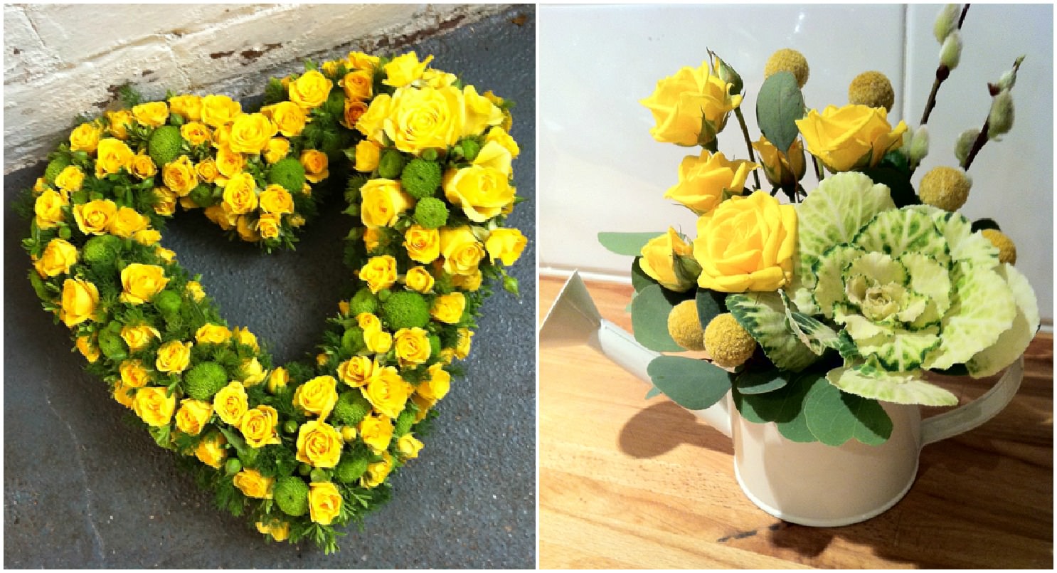 Yellow Wedding Flowers