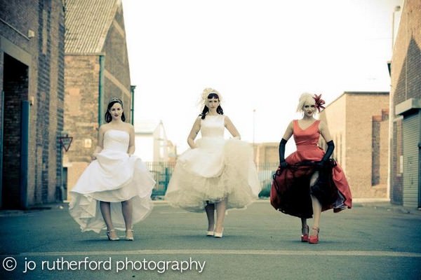 50s style wedding dress