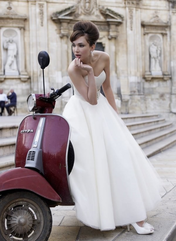 50s wedding dress