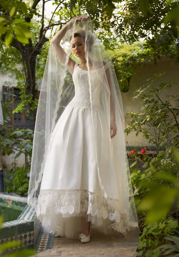 50s wedding dress