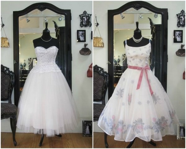 50s wedding dress