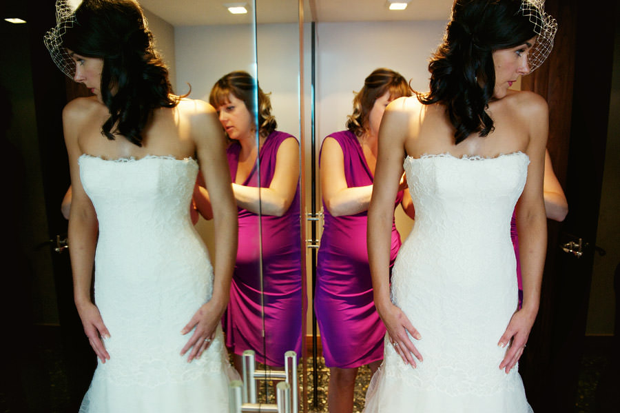 bride getting ready