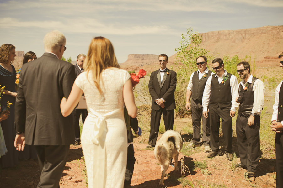 desert wedding