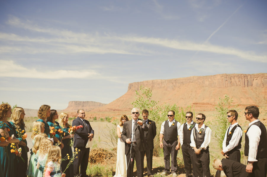 desert wedding