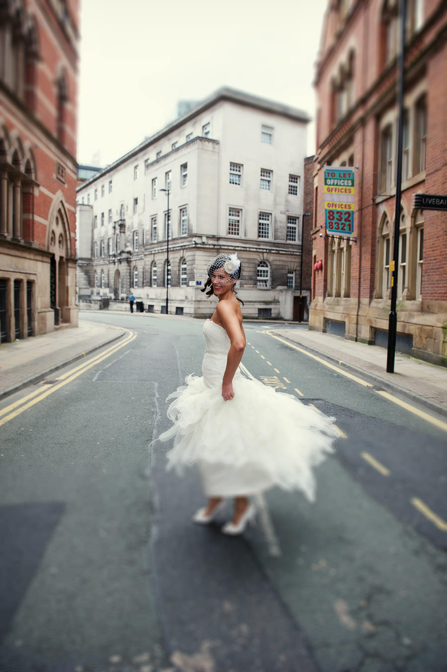 bride ready for her wedding day