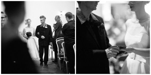 Rockabilly Wedding ceremony