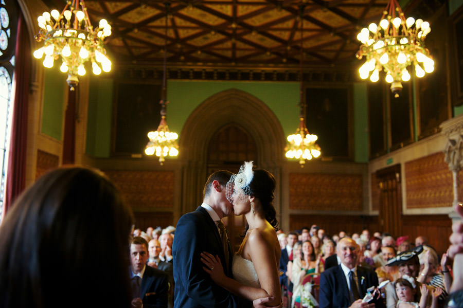 Manchester town hall wedding ceremony