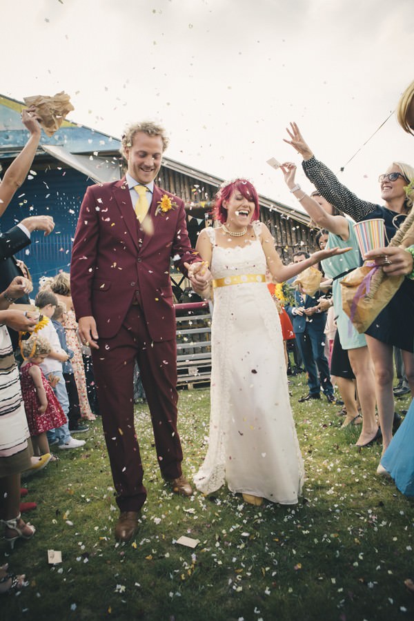 Cow Shed Wedding in Dumfries and Galloway by Brighton Photo