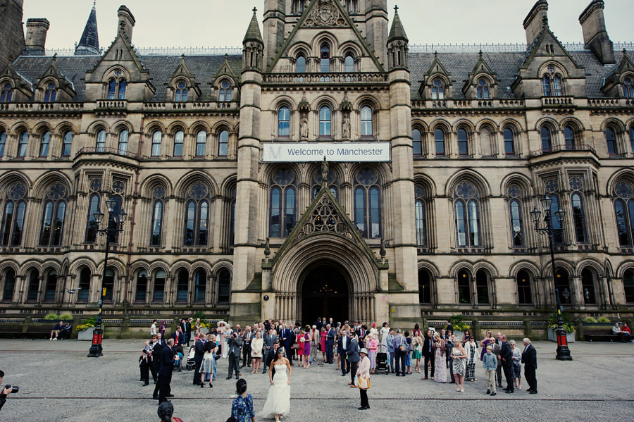 Manchester town hall wedding 