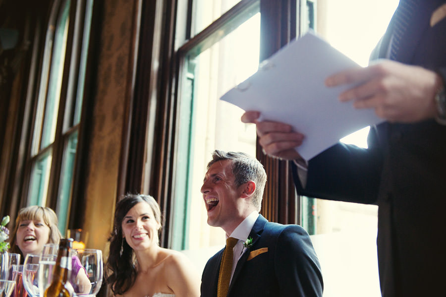 wedding speeches at a Manchester wedding