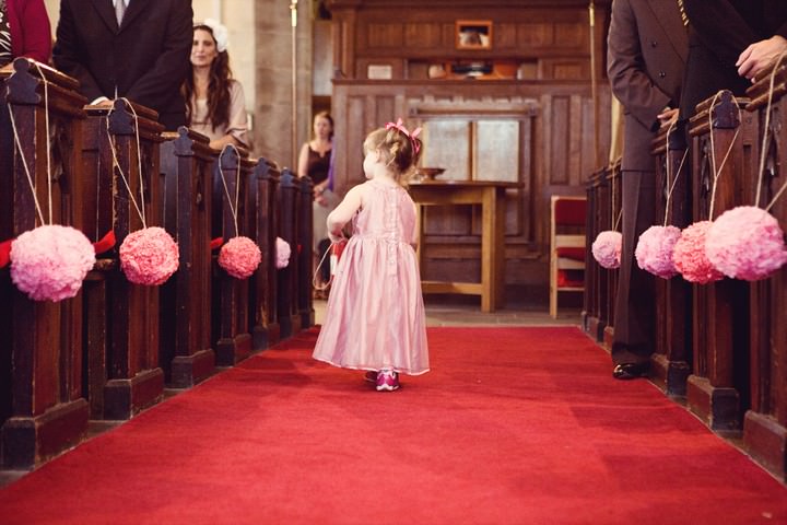 wedding ceremony at St. Michael’s Church,Essex 