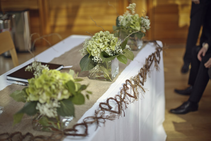 wedding ceremony flowers