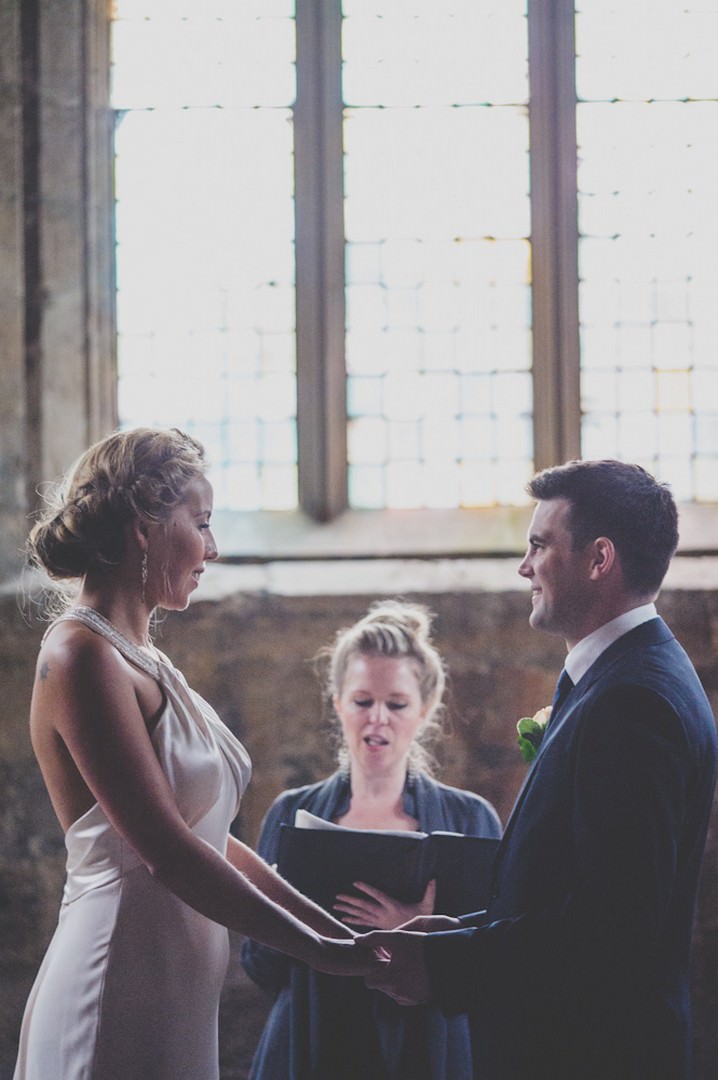 humanist wedding ceremony at Seton Collegiate Church  