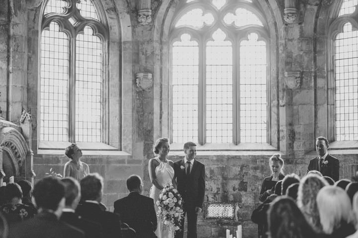 humanist wedding ceremony at Seton Collegiate Church  