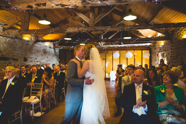 rustic Sheffield wedding ceremony