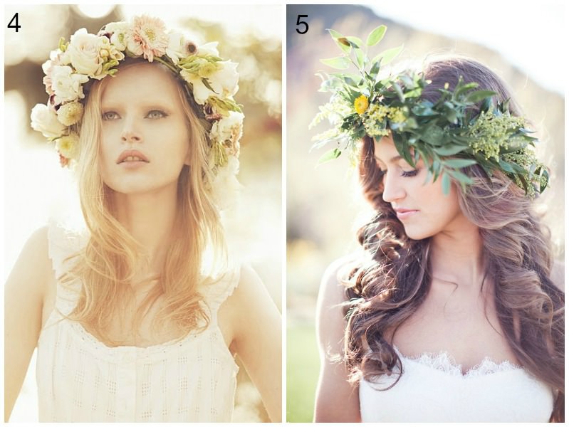 statement flower crowns