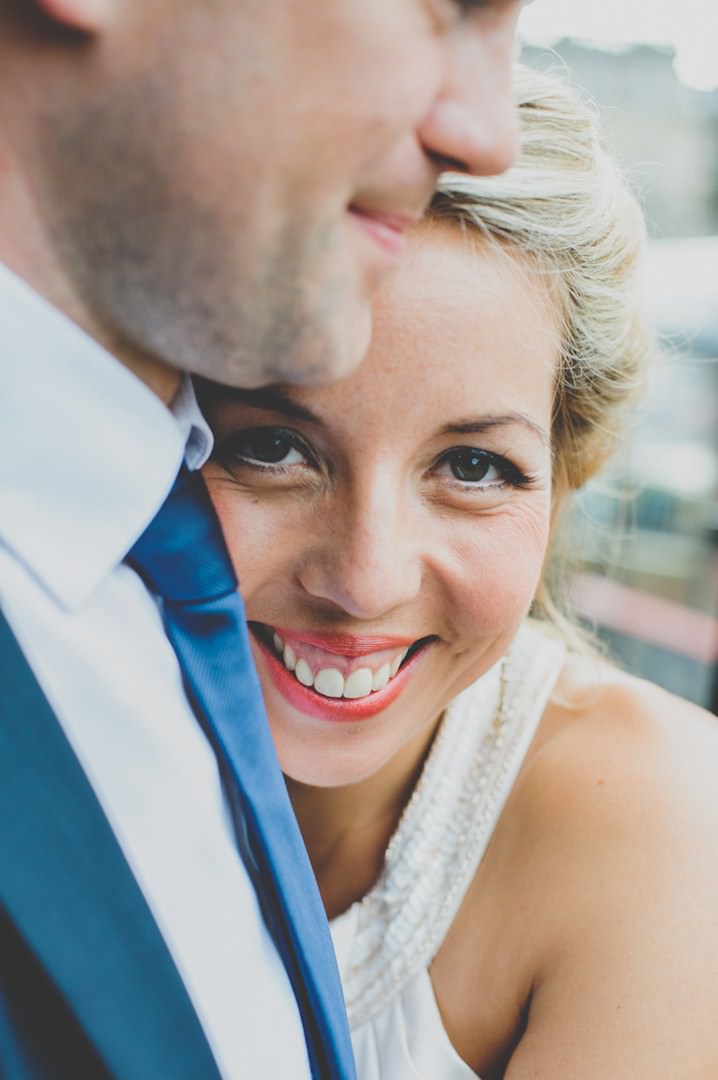 Edinburgh wedding couple