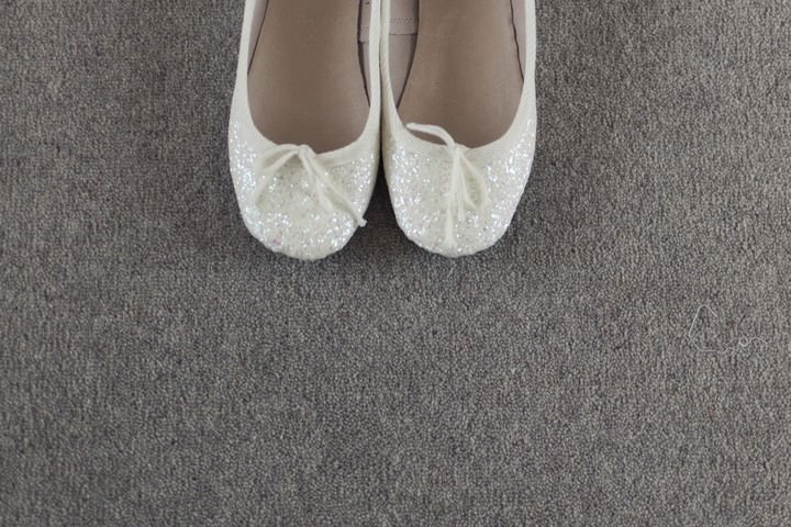 flat wedding shoes