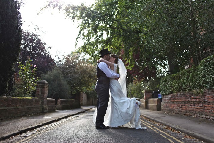 Oxford wedding couple