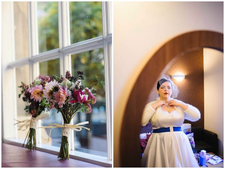 brides getting ready