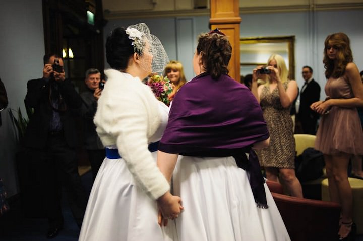 Sheffield town hall wedding ceremony