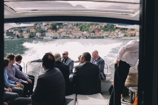 guests arriving by boat