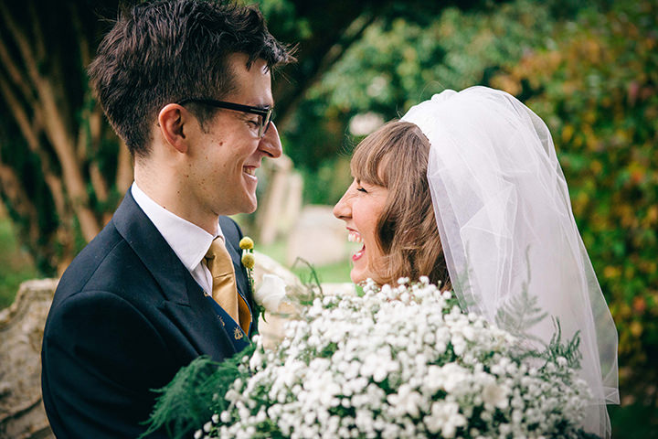 wedding ceremony at St. Mary's church in Duddington 