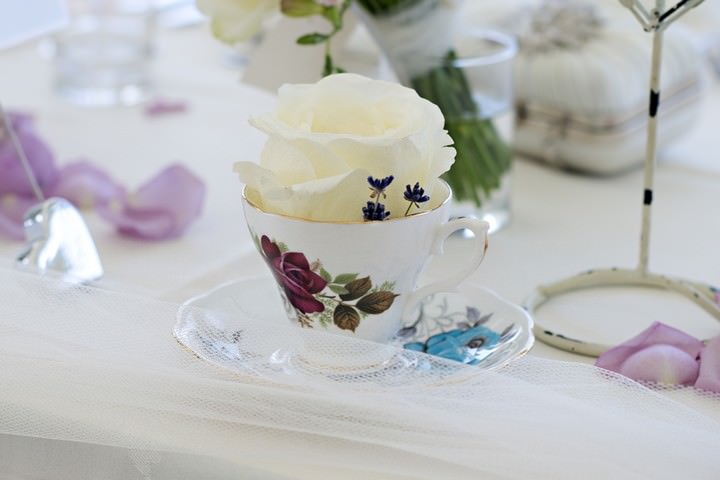 vintage inspired table decoration