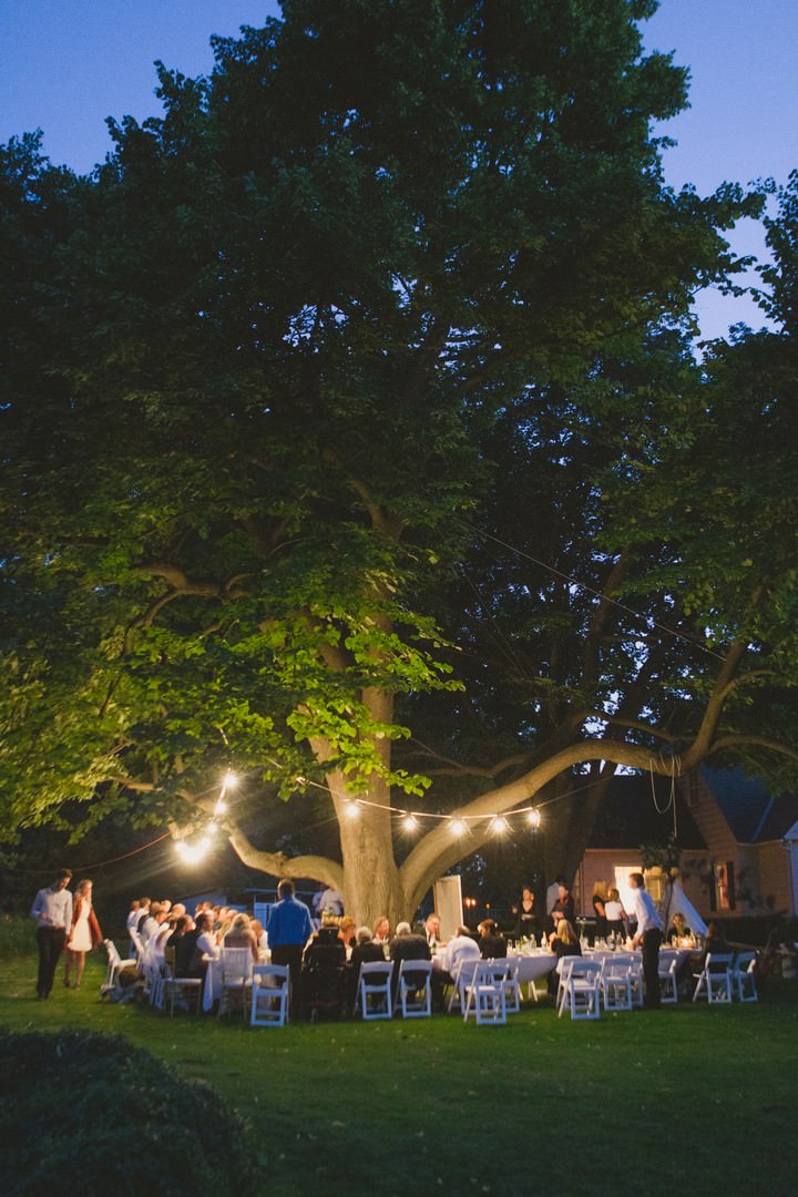 simple outdoor wedding in washington