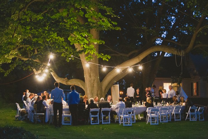 simple outdoor wedding in washington