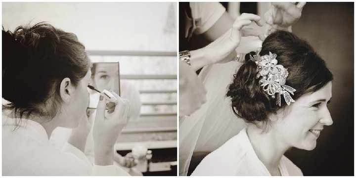 bride getting ready