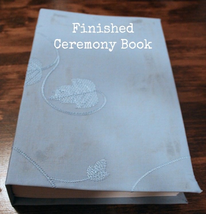 DIY Ceremony Book