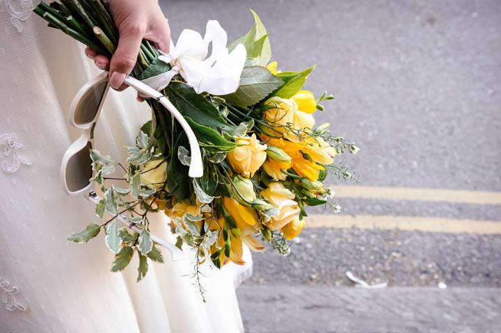  Yellow and Blue Garden Party Wedding by Tino and Pip