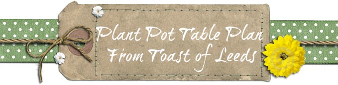 plant pot table plan