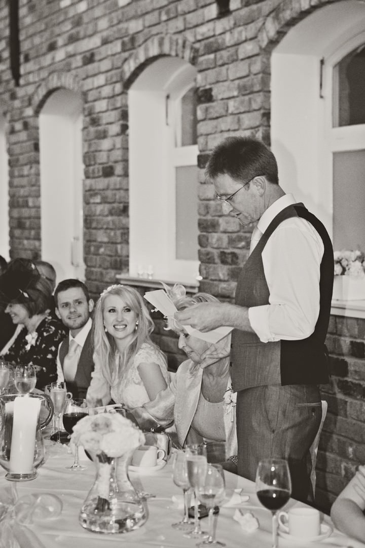 wedding speeches at a Chester wedding