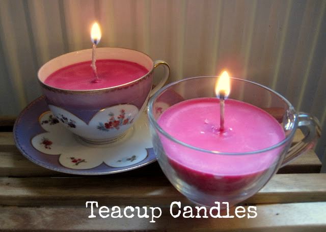 Teacup Candles