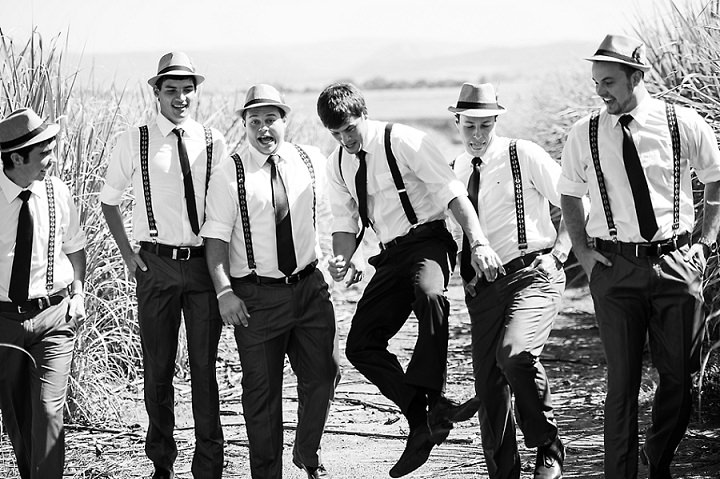 South African Groom and Groomsmen