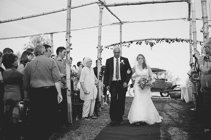 South African Outdoor wedding ceremony