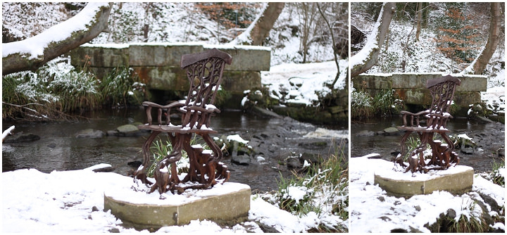 A Winter Walk in the Snow