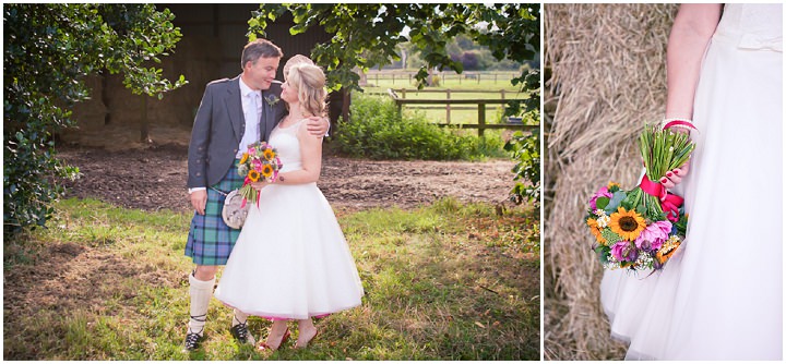 Colourful DIY Farm Wedding. By Nikki Sheffield