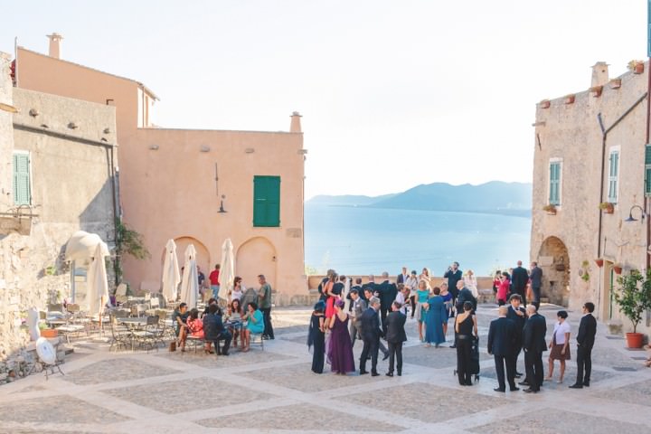 Intimate Italian Beach Wedding. By Studio A+Q